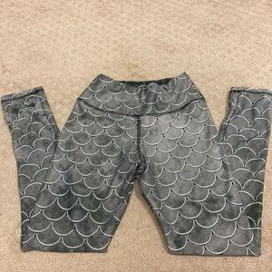 Fish Scale print Leggings